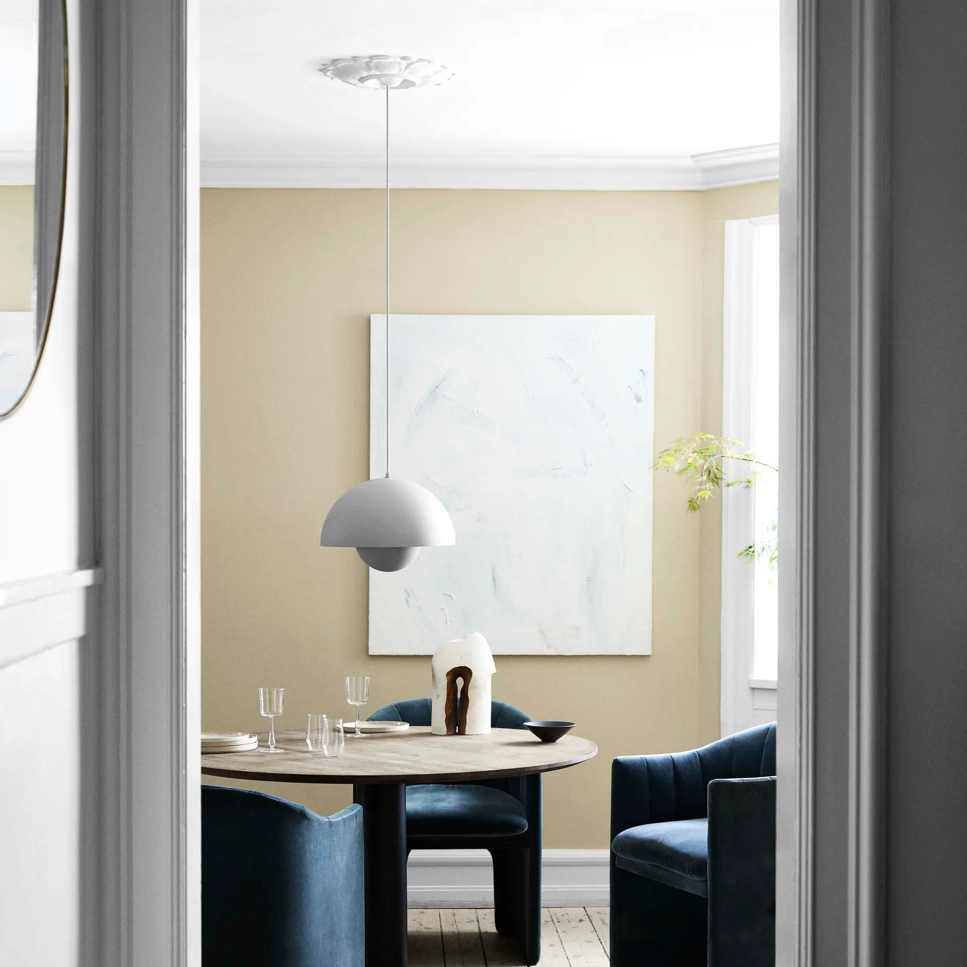 Flowerpot VP7 pendel, Matt lysegrå &Tradition