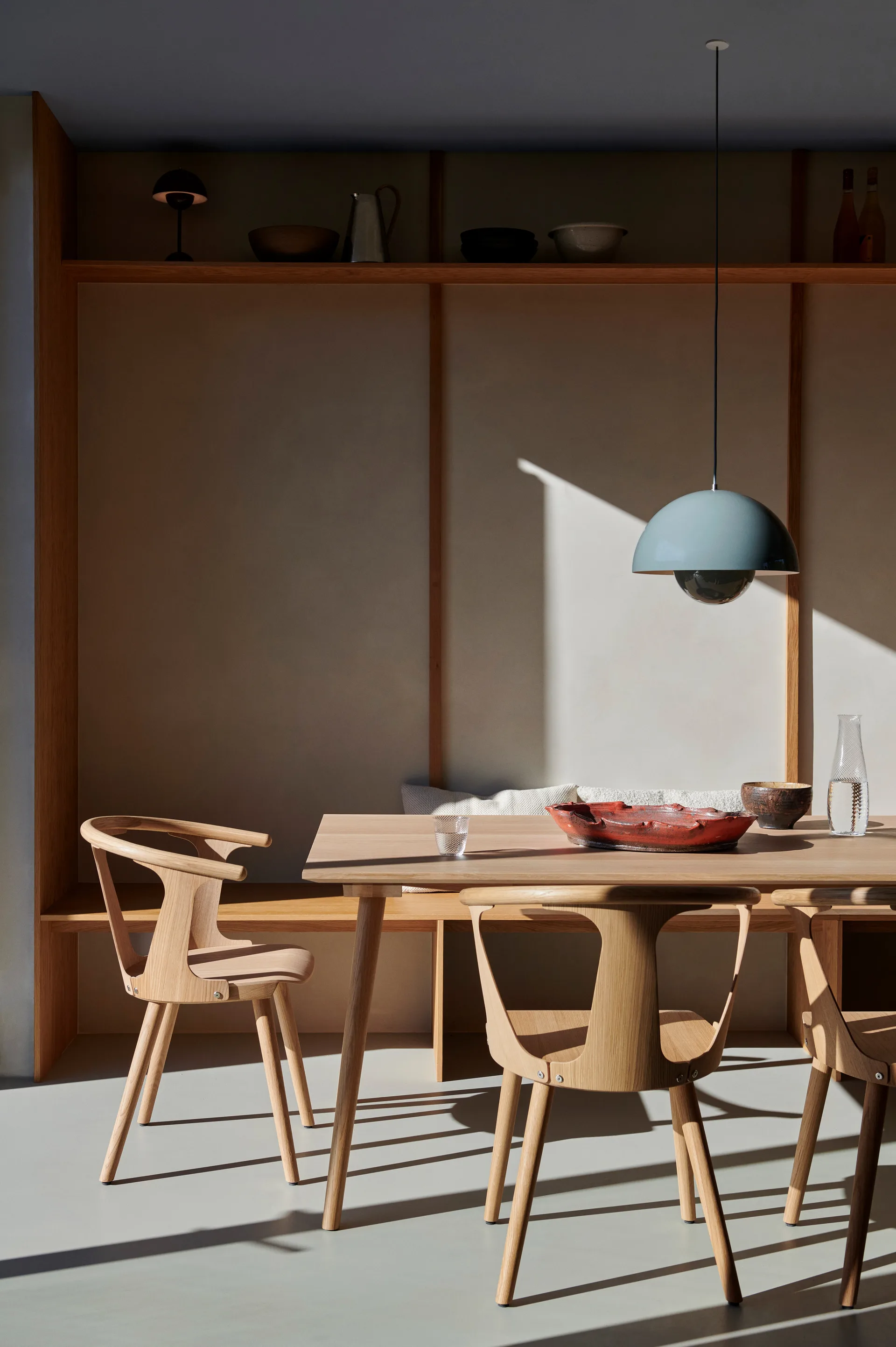 Flowerpot VP7 pendel, Stone blue &Tradition