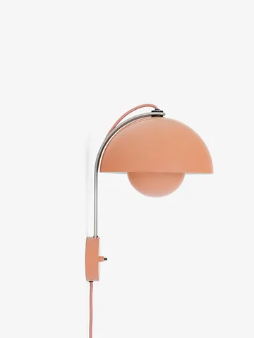 Flowerpot VP8 vegglampe - Beige-red - &Tradition