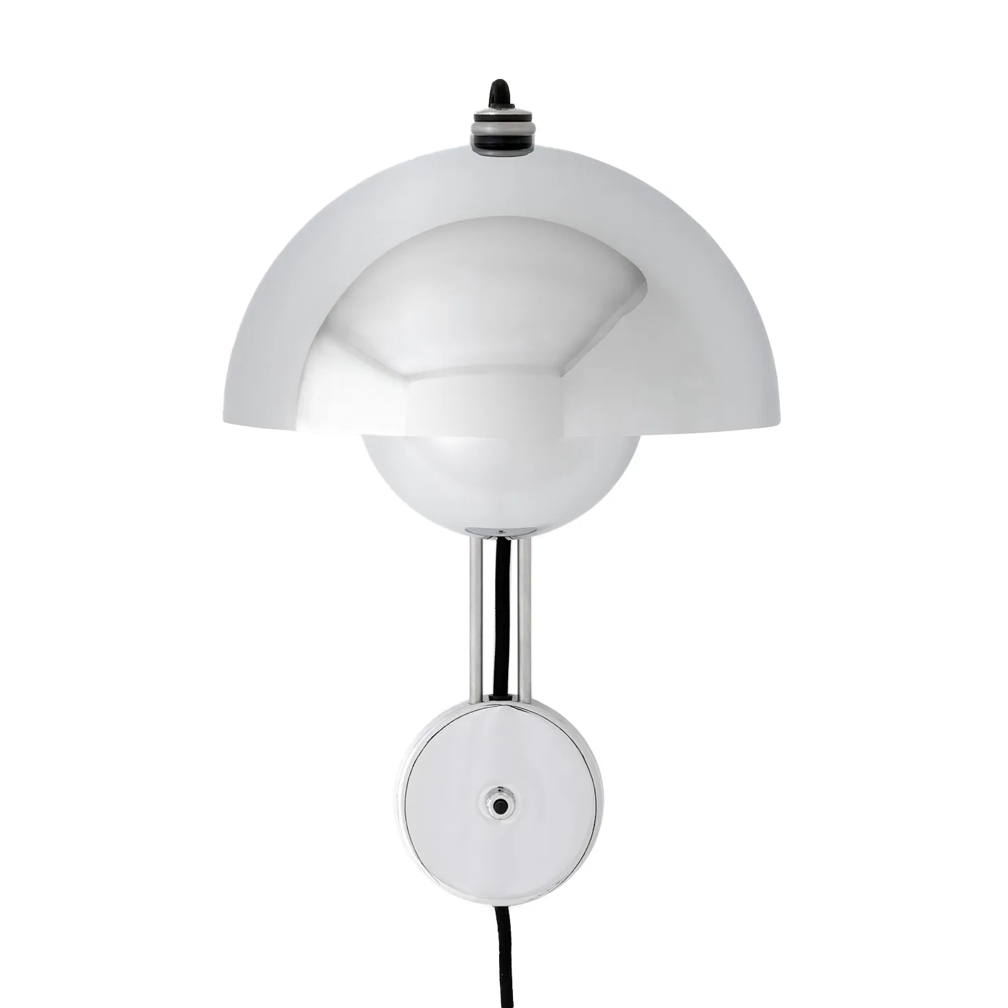 Flowerpot VP8 vegglampe, Chrome-plated &Tradition