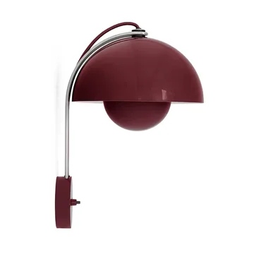 Flowerpot VP8 vegglampe - Dark plum - &Tradition
