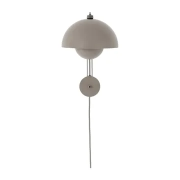 Flowerpot VP8 vegglampe - Grey Beige - &Tradition