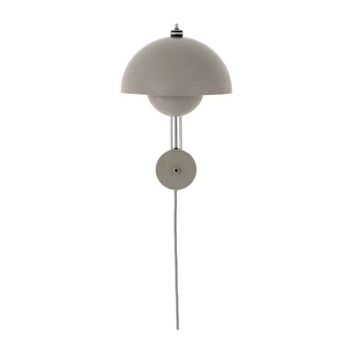 Flowerpot VP8 vegglampe - Grey Beige - &Tradition