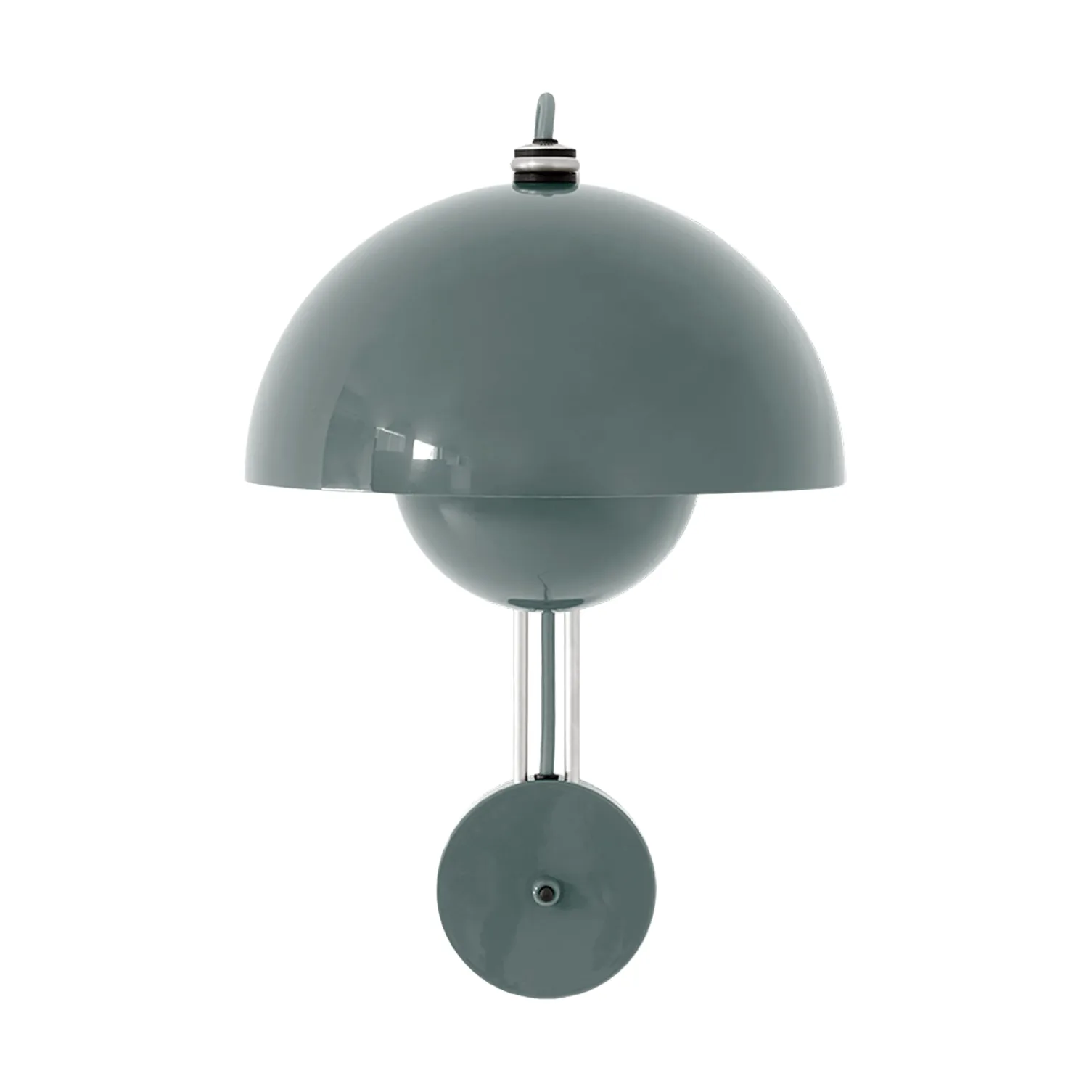 Flowerpot VP8 vegglampe, Stone blue &Tradition