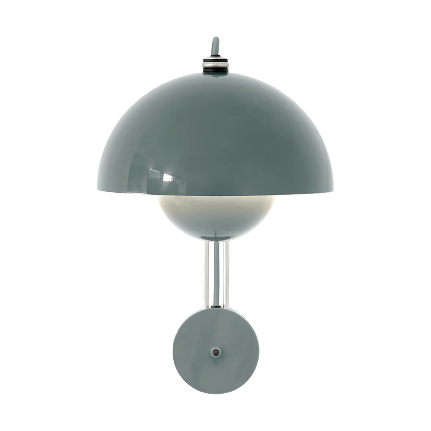 Flowerpot VP8 vegglampe, Stone blue &Tradition