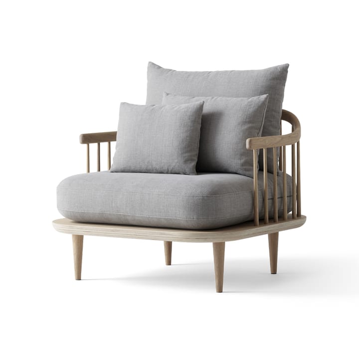 Fly lenestol SC1 - lys oljet eik + beige stoff - &Tradition
