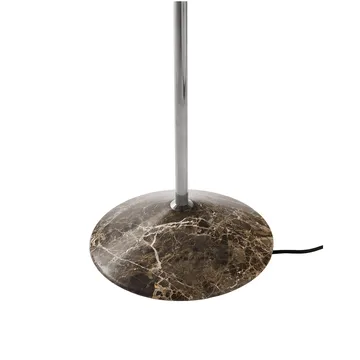 Gio LN 28 gulvlampe - Mørk krom, marmor - &Tradition