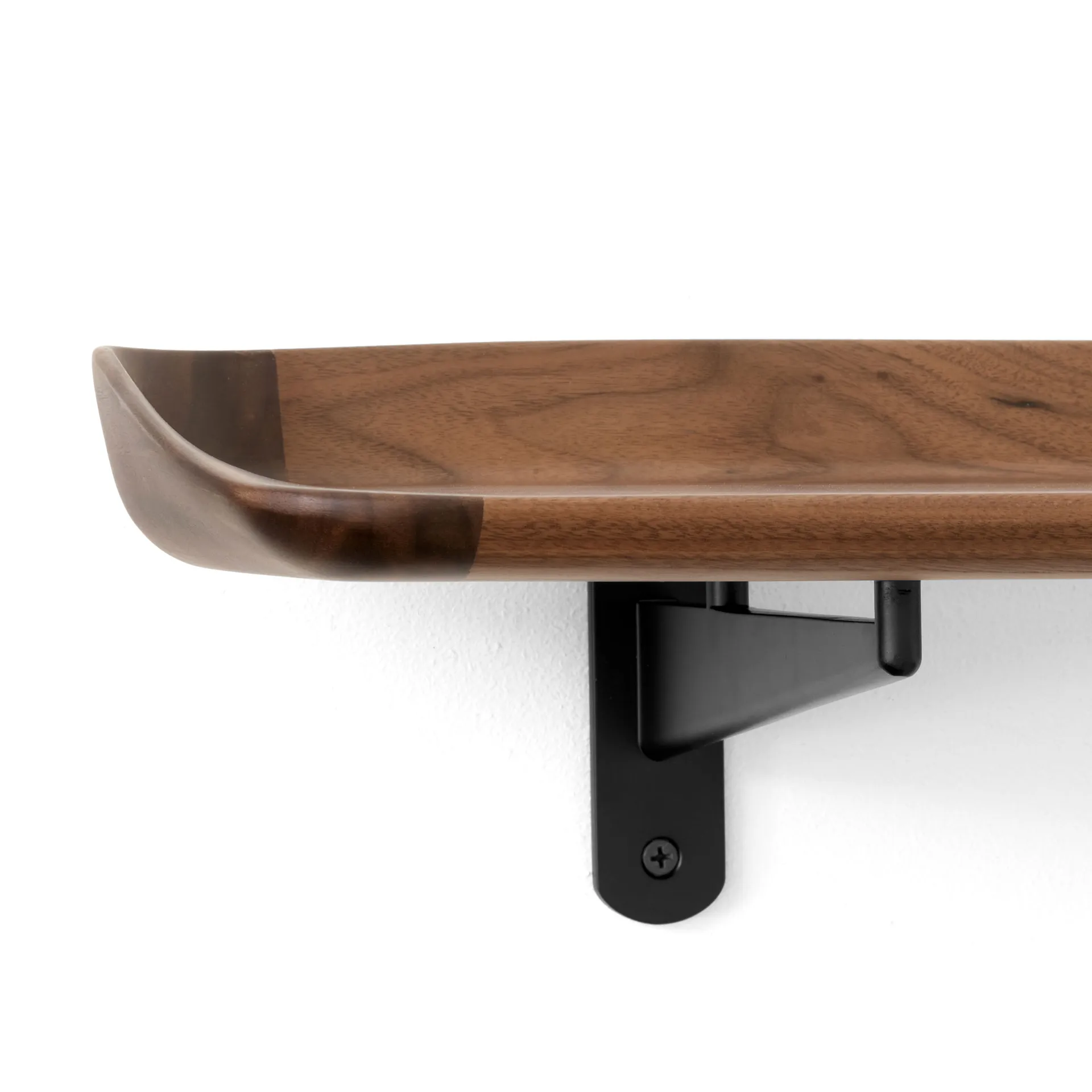 Guild HM14 hylle 75 cm, Solid lacquered walnut &Tradition