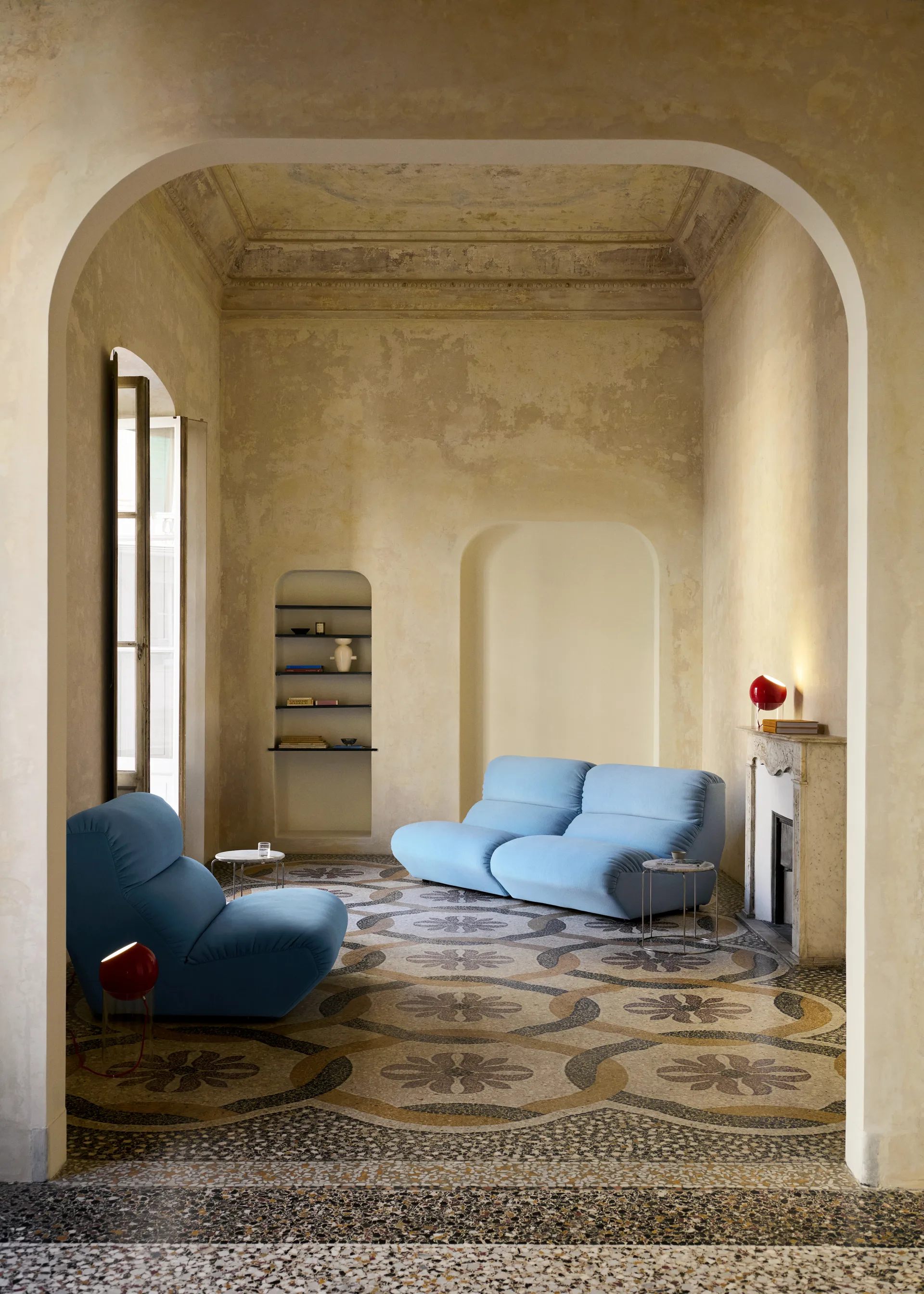 Hi Lo AV54 modulsofa midtmodul, Gentle 0733 &Tradition