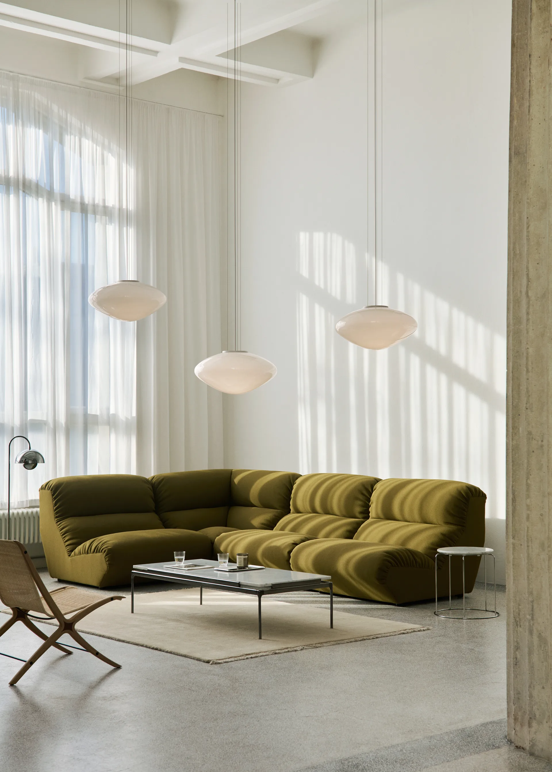 Hi Lo AV54 modulsofa midtmodul, Mylla 0971 &Tradition