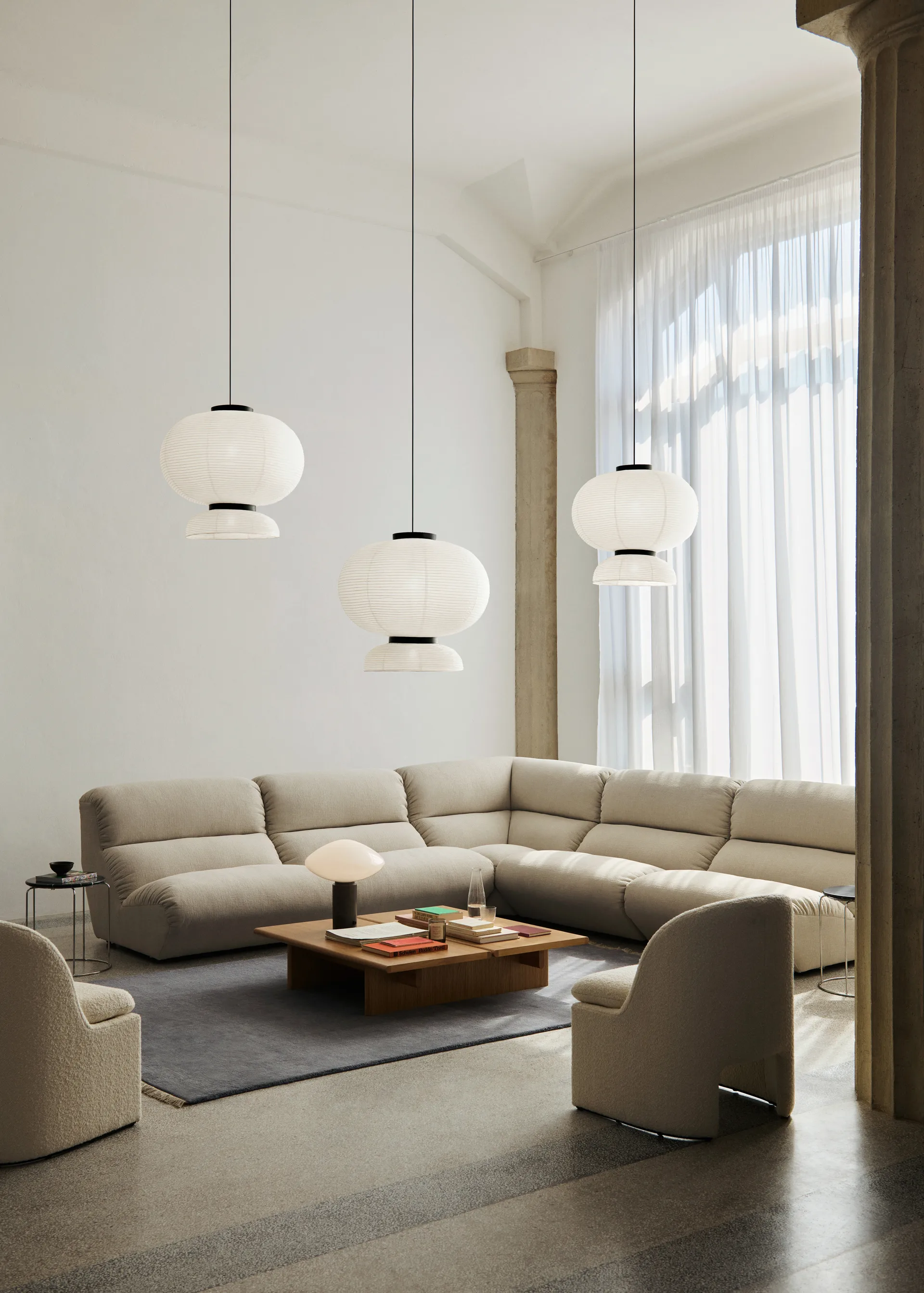 Hi Lo modulsofa konfigurasjon G Grain 61229 &Tradition