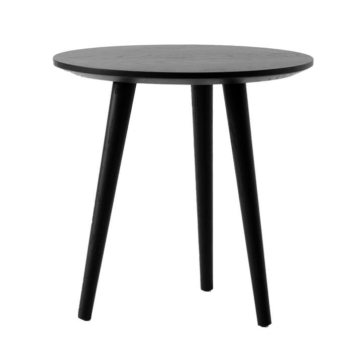In Between salongbord SK13 Ø48 cm - Black lacquered oak - &Tradition