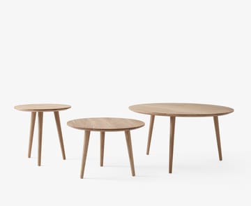 In Between salongbord SK15 Ø90 cm - Oiled oak - &Tradition