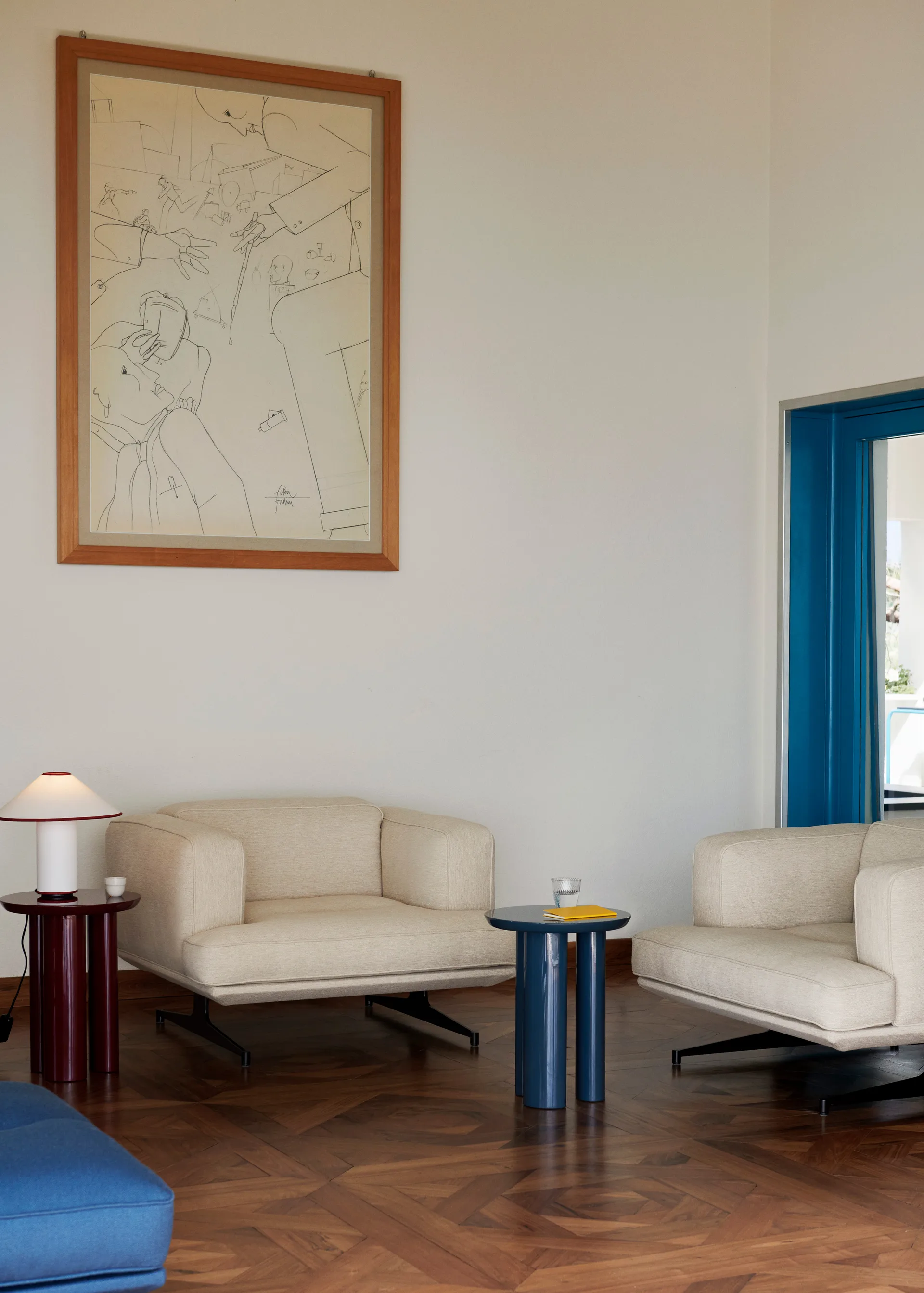 Inland AV21 lenestol, Clay 0011-warm black &Tradition