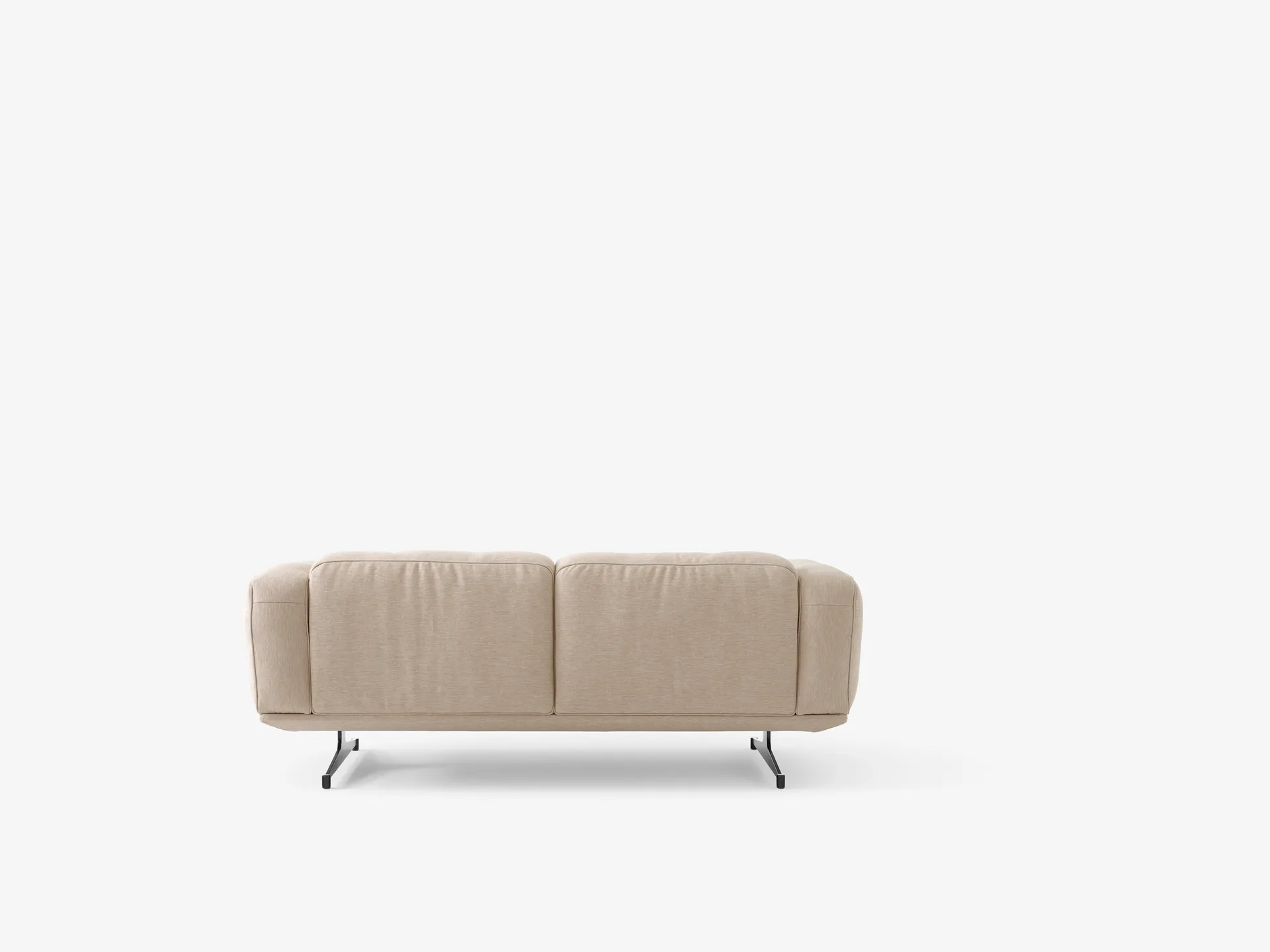 Inland AV22 sofa 2-seters, Clay 0011-warm black &Tradition