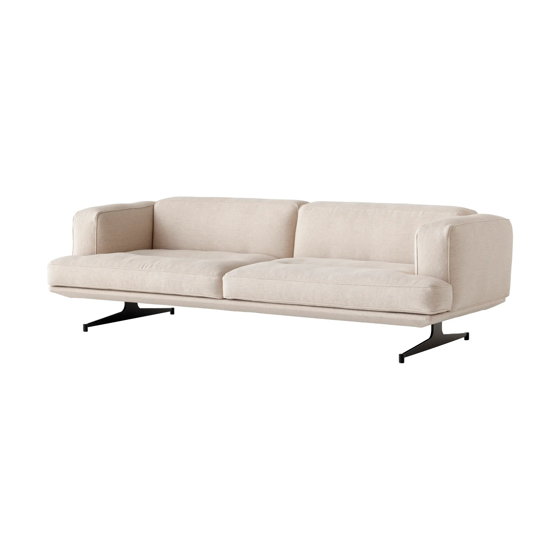 Inland AV23 3-seters sofa, Clay 0011-warm black &Tradition
