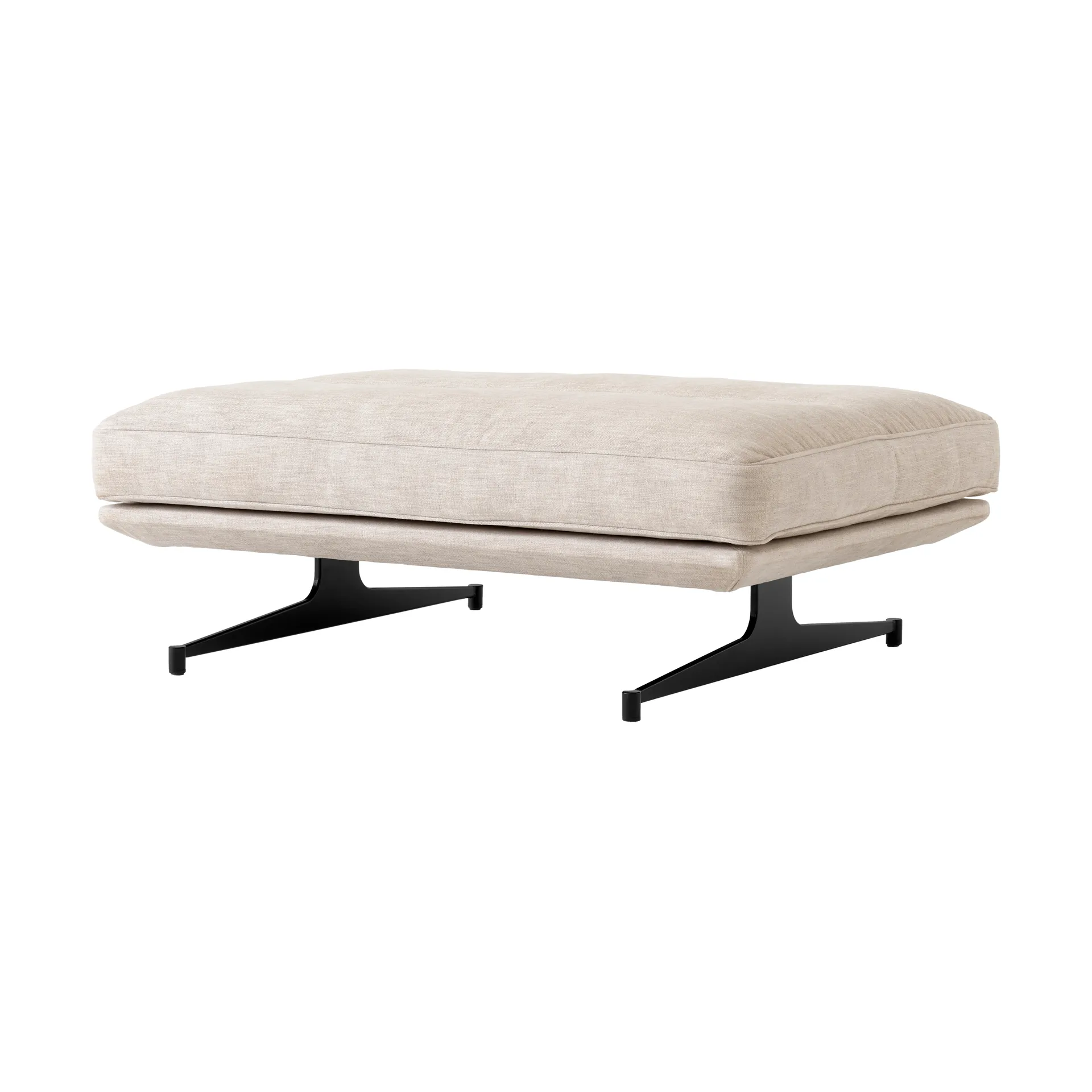 Inland AV32 puff 78 x 113 cm, Clay 0011-warm black &Tradition