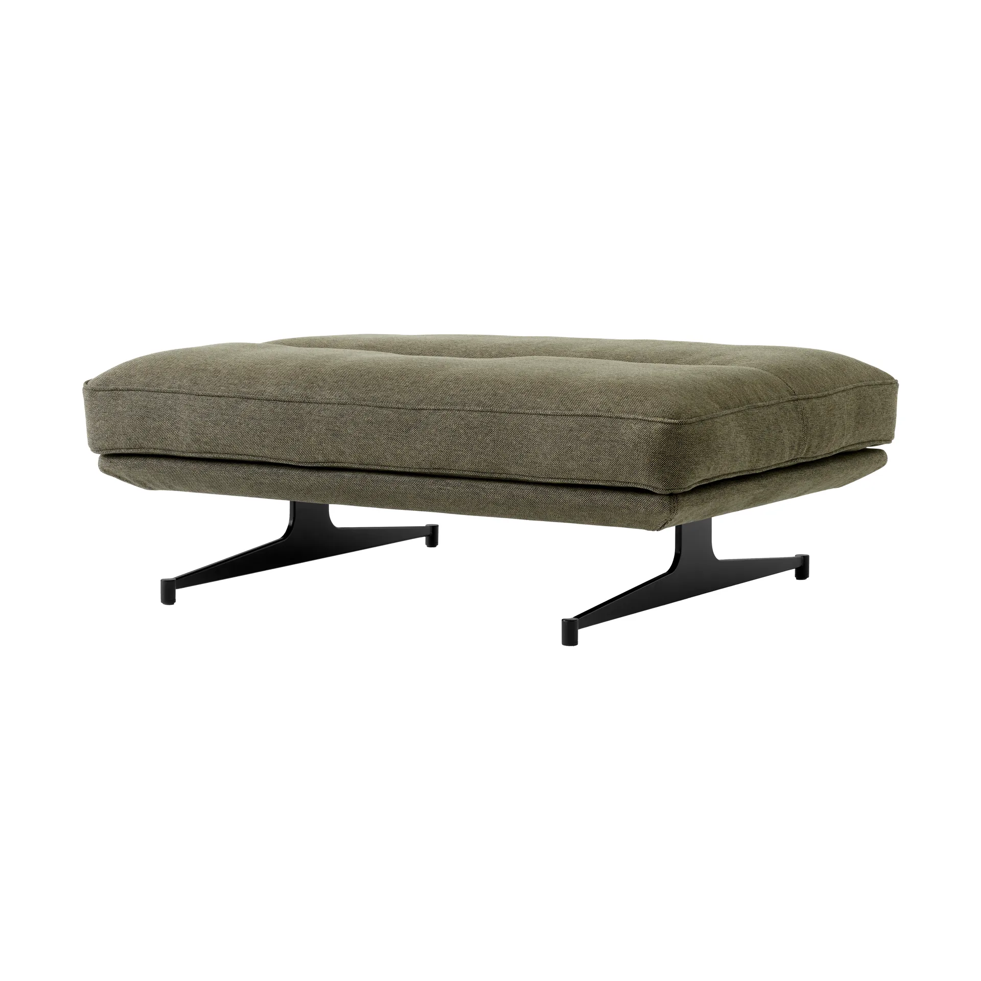 Inland AV32 puff 78 x 113 cm, Clay 0014-warm black &Tradition