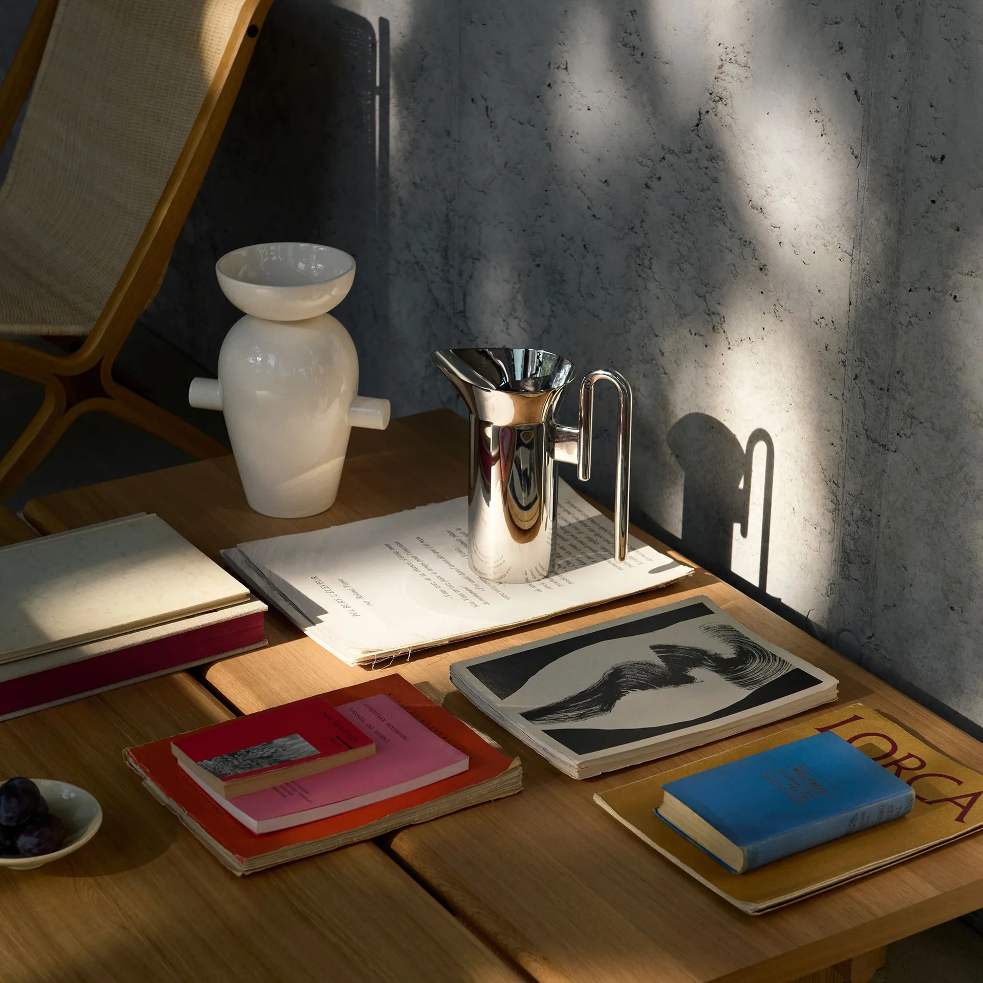 Ita OS4 sofabord 110x110 cm, Oak &Tradition