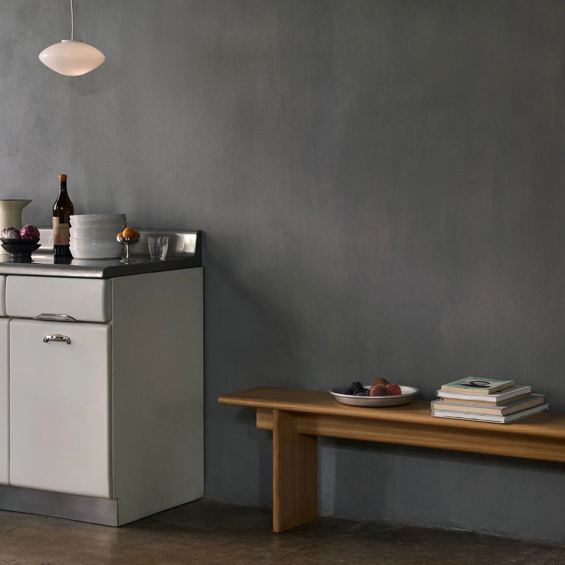 Ita OS5 benk 170 cm, Oak &Tradition