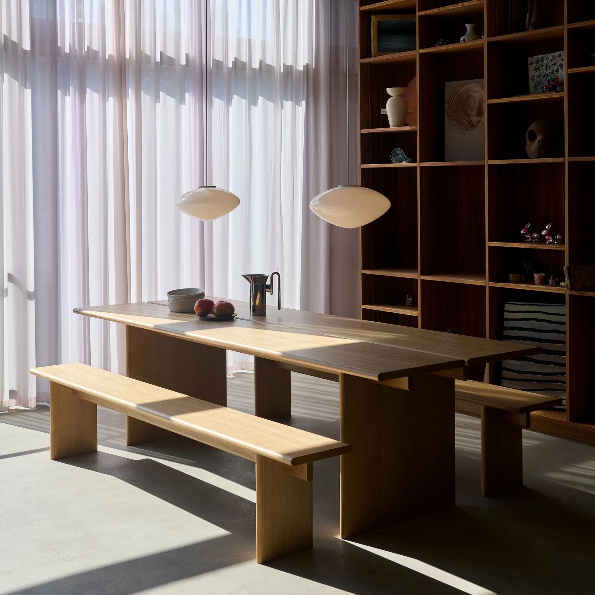 Ita OS6 benk 230 cm, Oak &Tradition