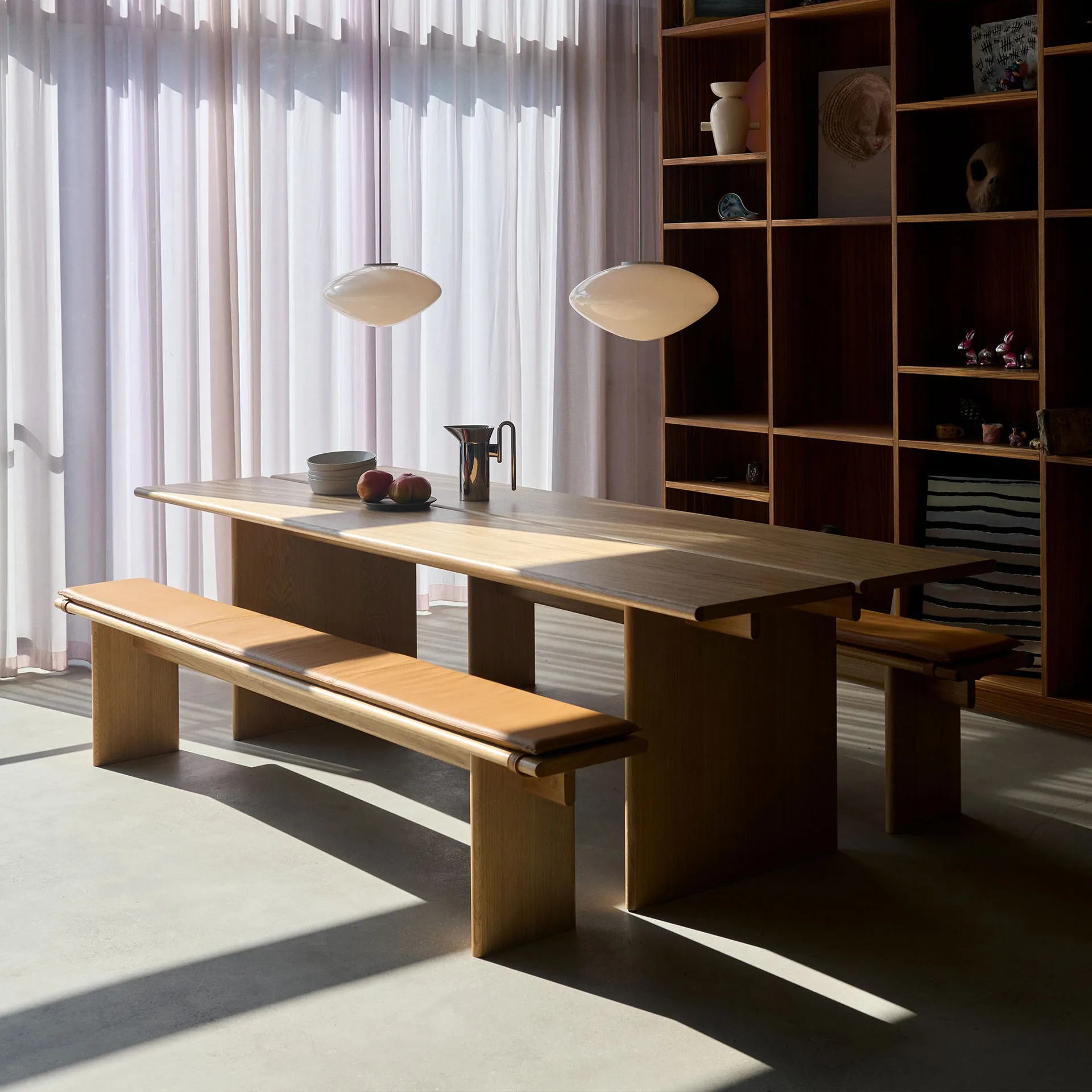 Ita OS6 benk 230 cm, Oak &Tradition