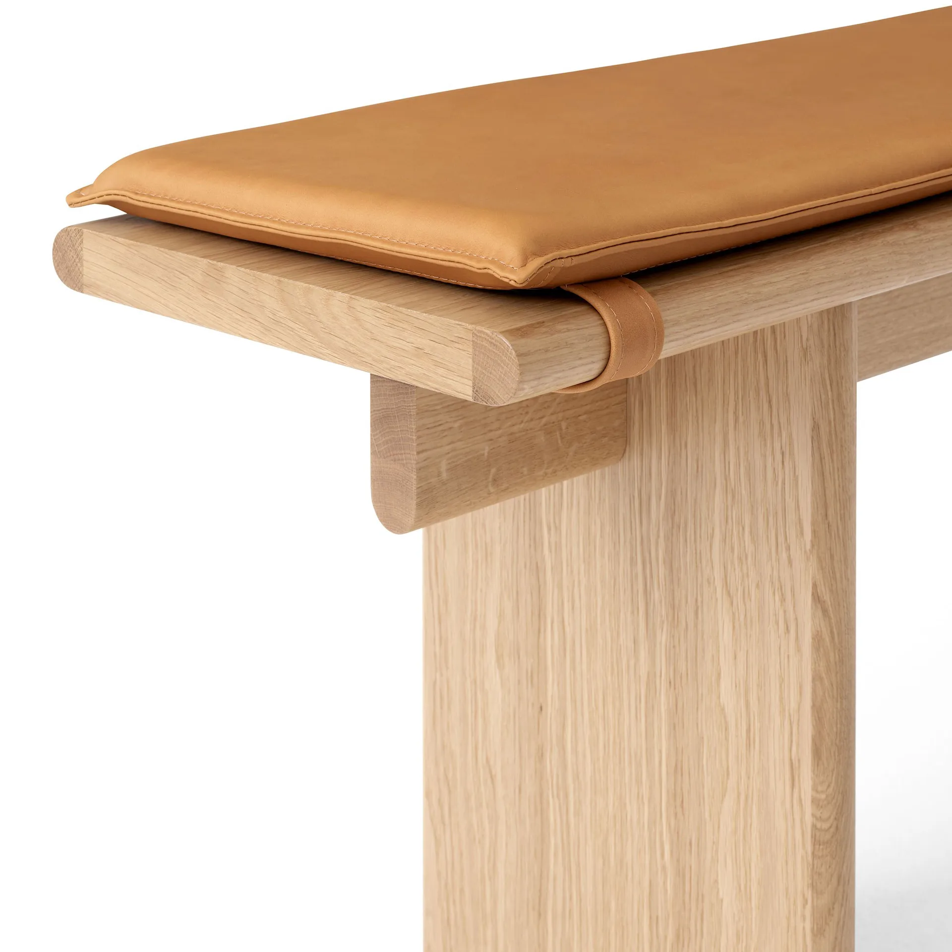 Ita OS6 sittepute for benk 230 cm, Noble leather congnac &Tradition