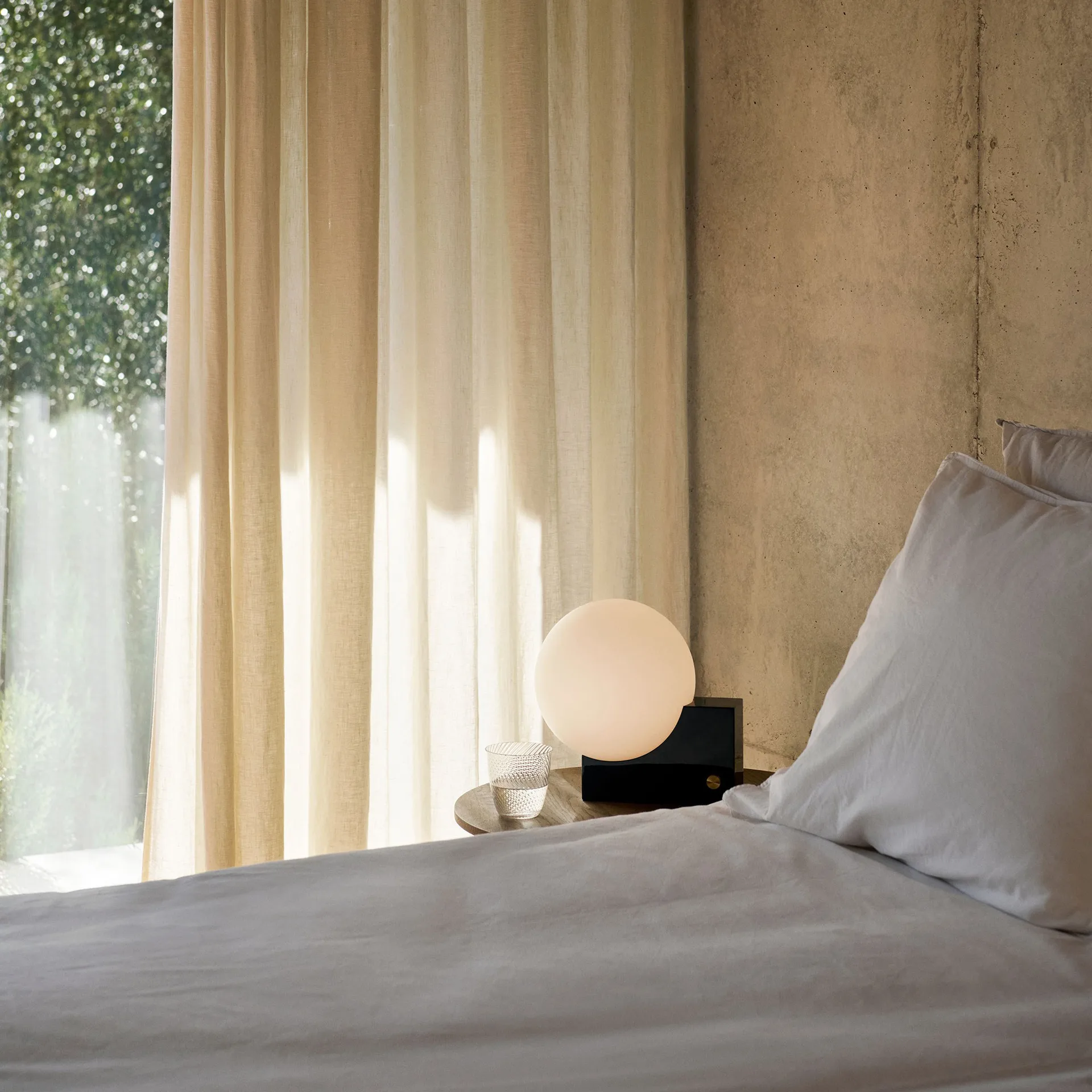 Journey SHY1 bordlampe, Steel blue &Tradition