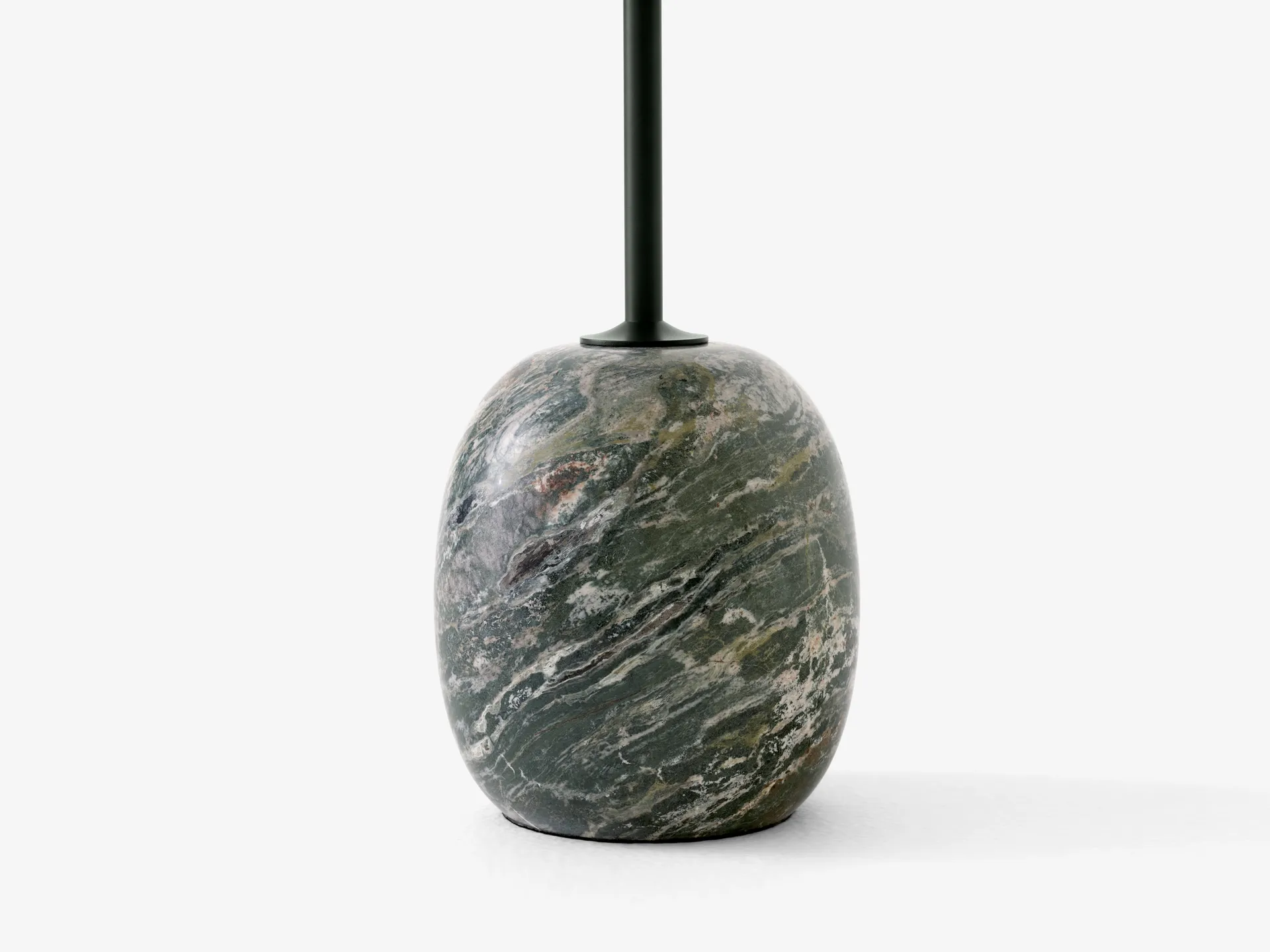 Lato LN9 sidebord, Deep Green-Verde Alpi Marble &Tradition