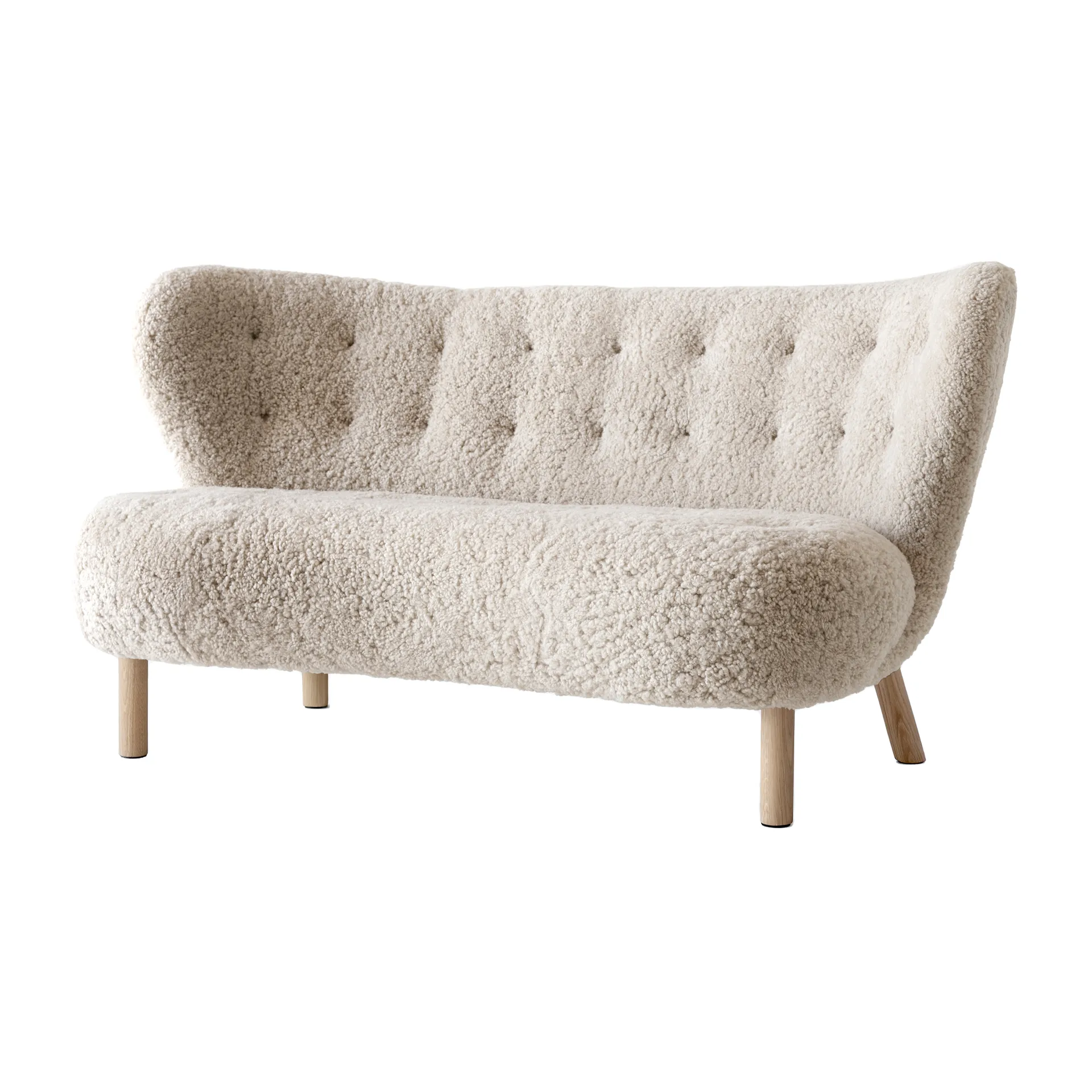 Little Petra VB2 sofa, Hvitoljet eik-Moonlight &Tradition