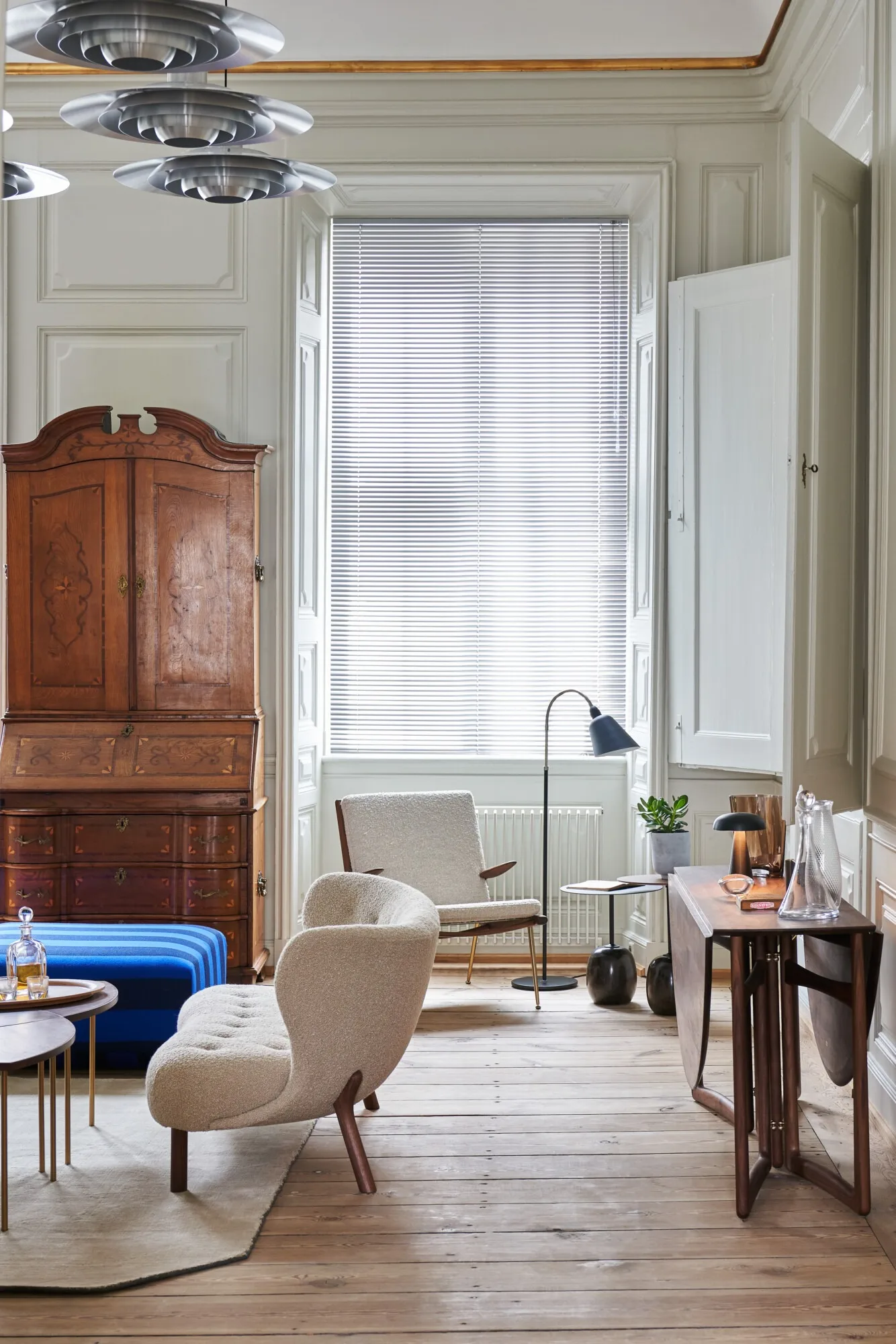 Little Petra VB2 sofa, Hvitoljet eik-Sahara &Tradition