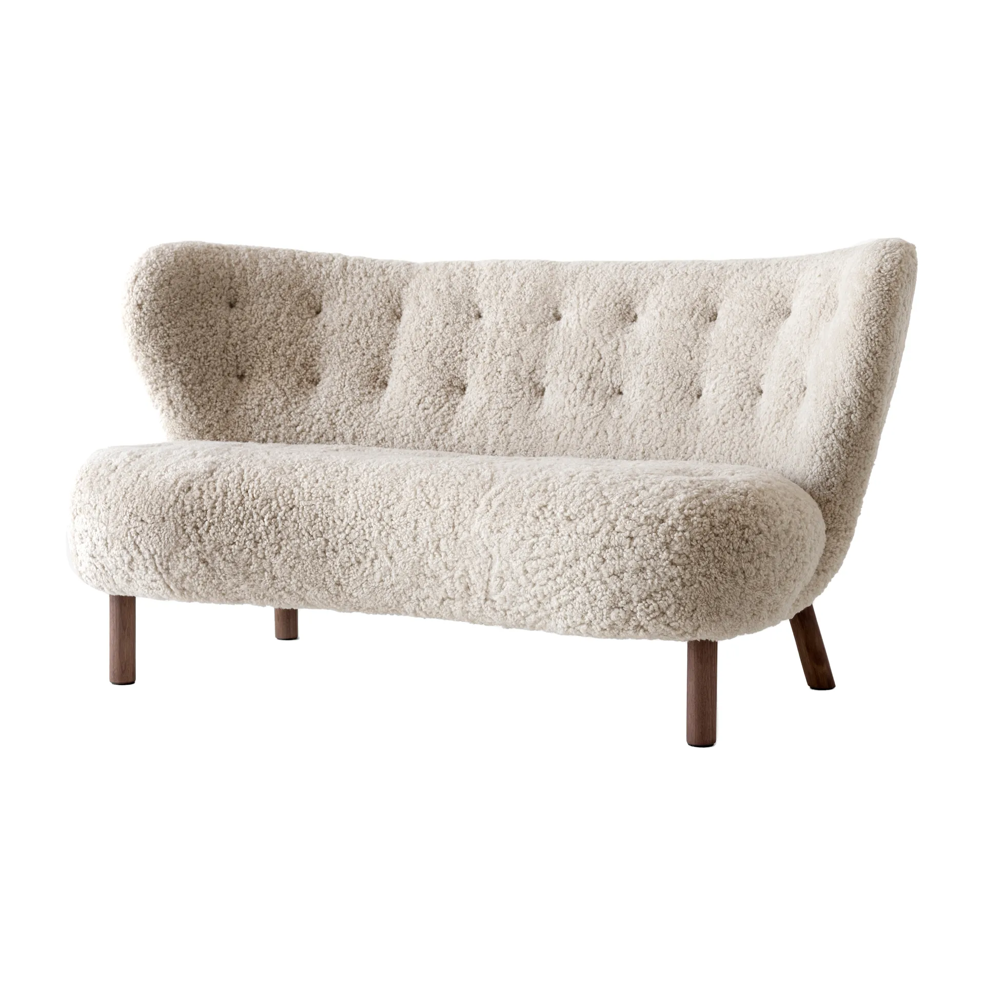 Little Petra VB2 sofa, Oljet valnøtt-Moonlight &Tradition