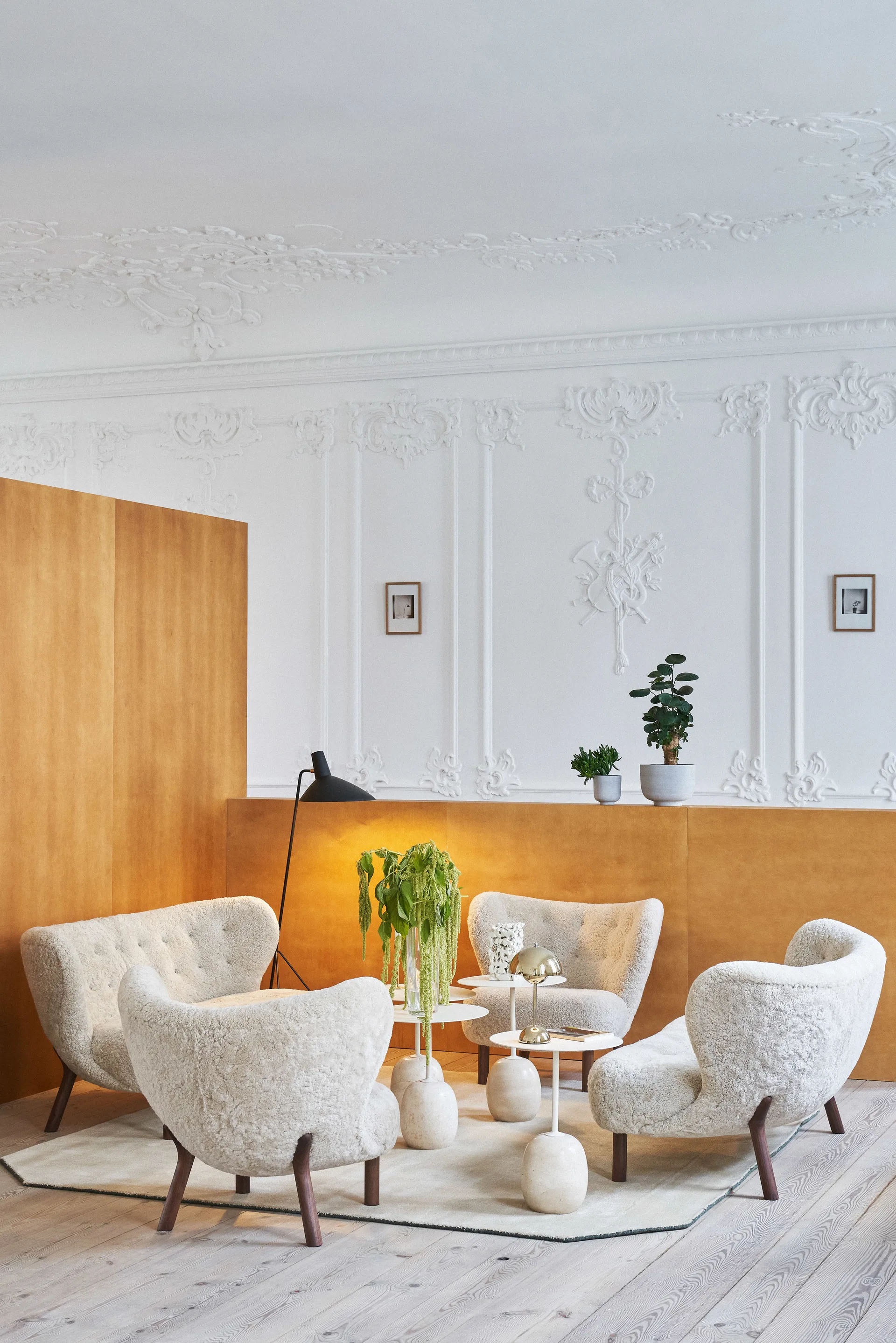 Little Petra VB2 sofa, Oljet valnøtt-Moonlight &Tradition