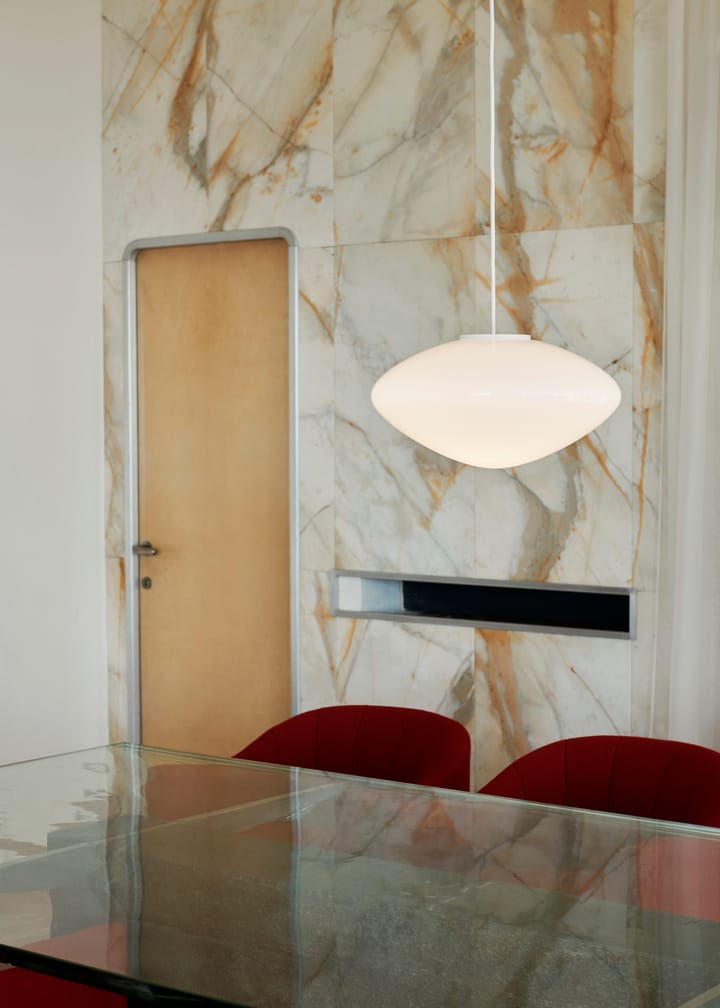 Mist AP16 taklampe Ø 37 cm, Matt White, Glass &Tradition