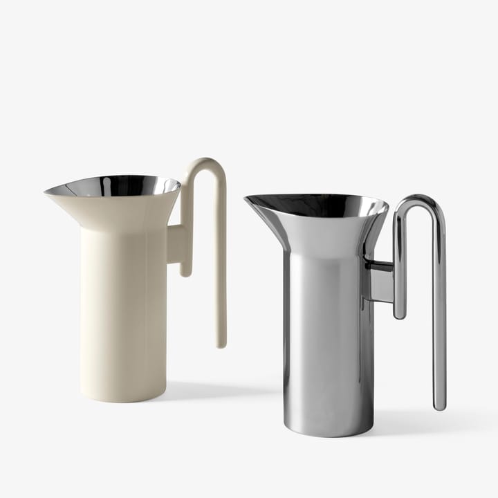 Momento JH38 kanne 1 l, Polished Steel &Tradition