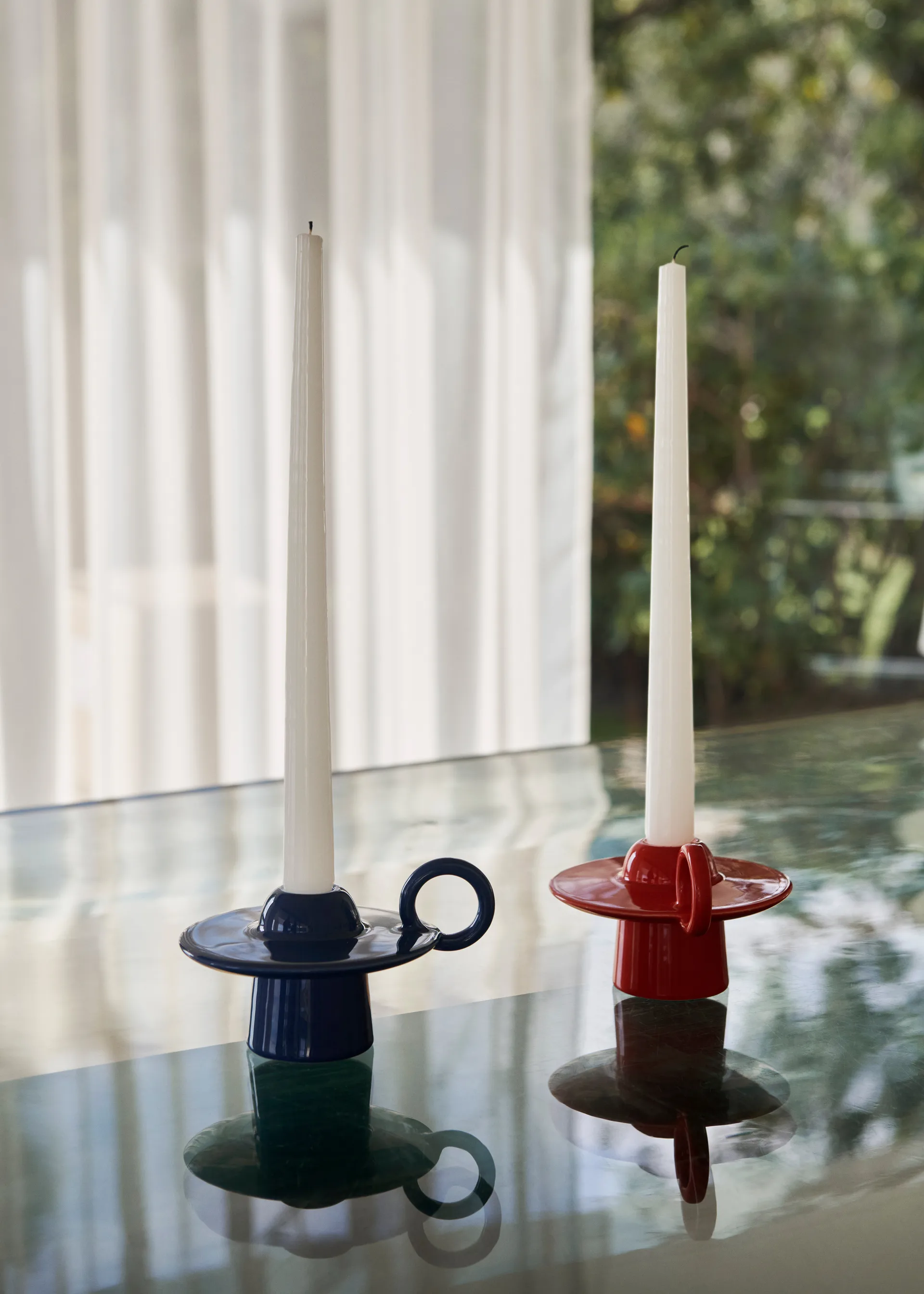 Momento JH39 lysholder, Azure &Tradition