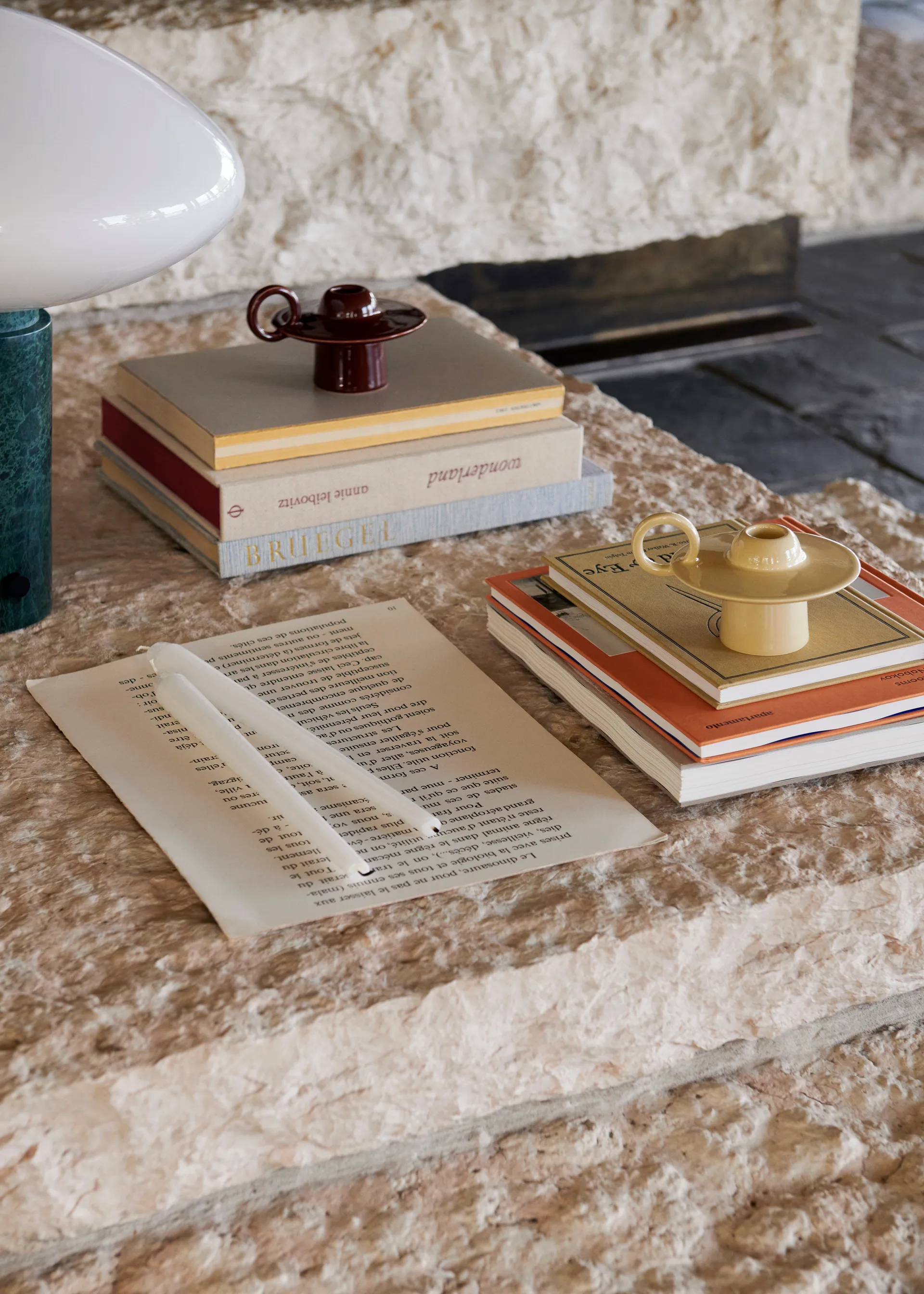 Momento JH39 lysholder, Red Brown &Tradition