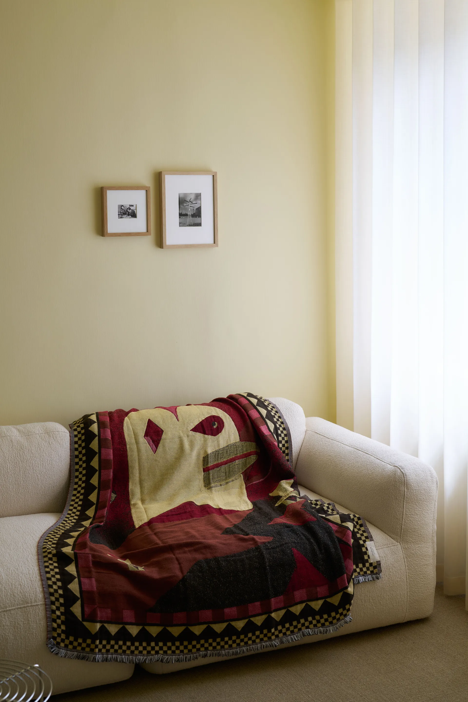 Momento JH46 pledd 180x130 cm, Rød daggry &Tradition