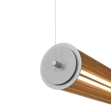 Numbra TY1 pendel - Lakkert eik-trumlet aluminium - &Tradition