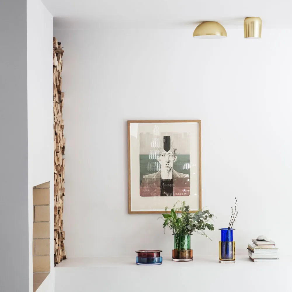 Passepartout JH11 vegg- og taklampe, gold &Tradition