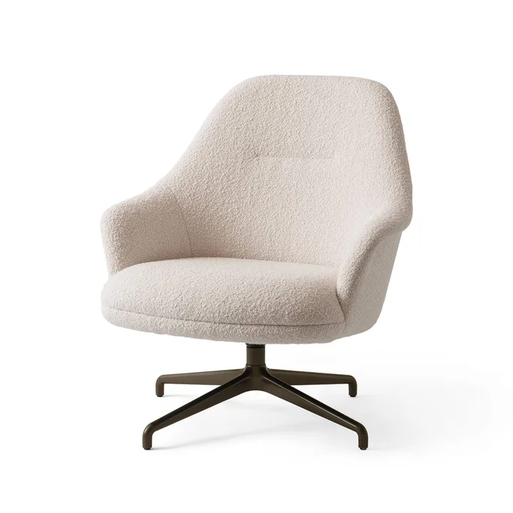 Rely HW139 lounge chair - Karakorum 001-bronzed - &Tradition