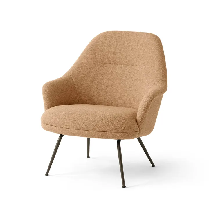 Rely HW139 lounge chair - Yoredale UDA30 Horton-bronzed - &Tradition