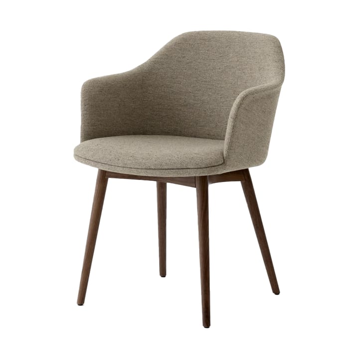 Rely HW79 armlenestol - Hallingdal 220 beige-valnøttbase - &Tradition