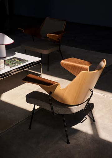RFH RD8 lounge stol - Valnøtt-bøk-brun - &Tradition
