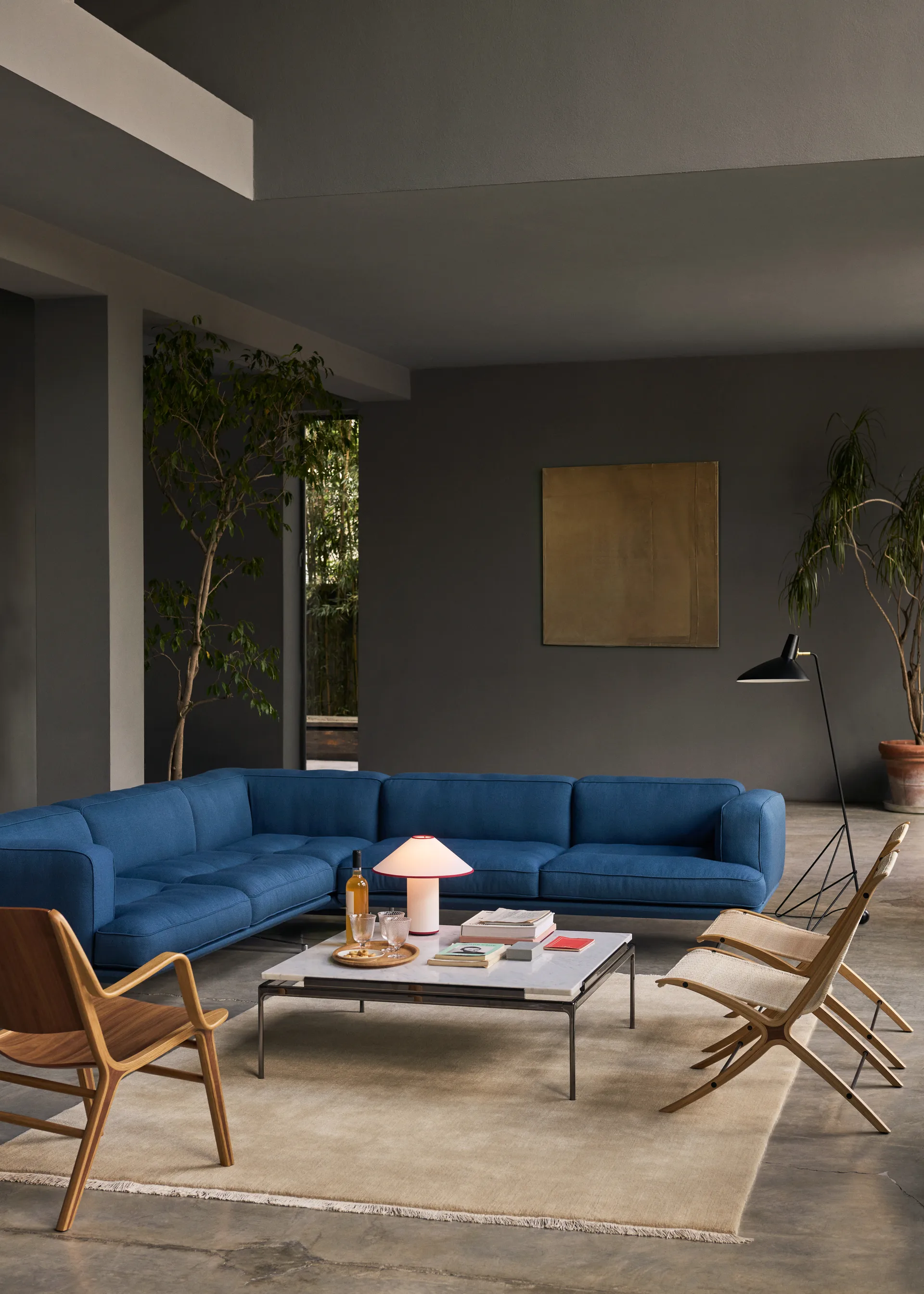 The Moor AP19 matte 200x300cm, Beige dugg &Tradition