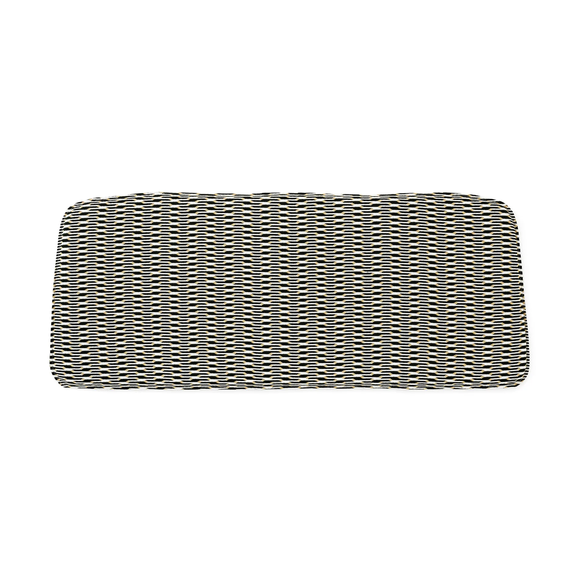 Thorvald benk SC111 sittepute, Marquetry bora, 121,5 cm &Tradition