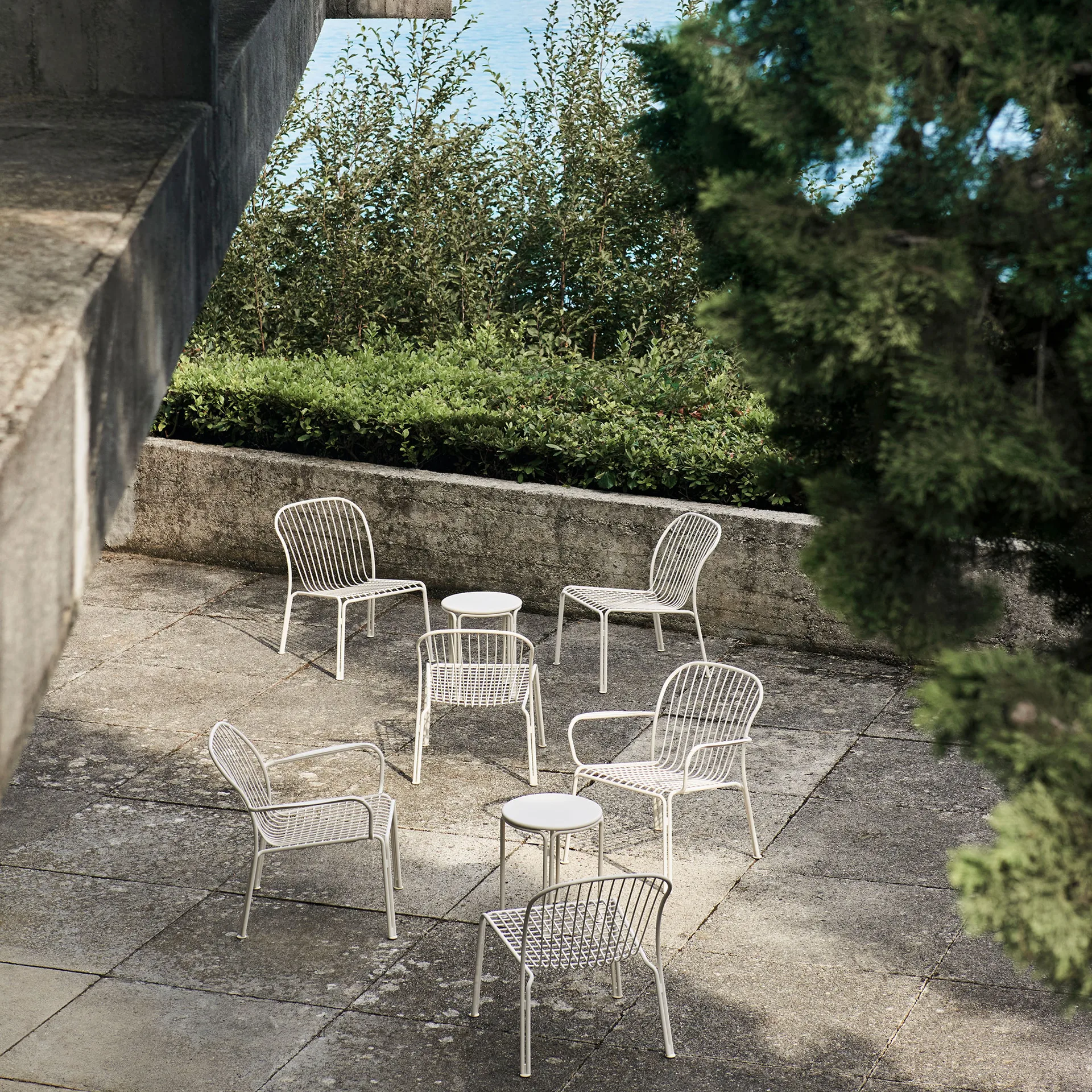 Thorvald SC101 loungestol, Ivory &Tradition