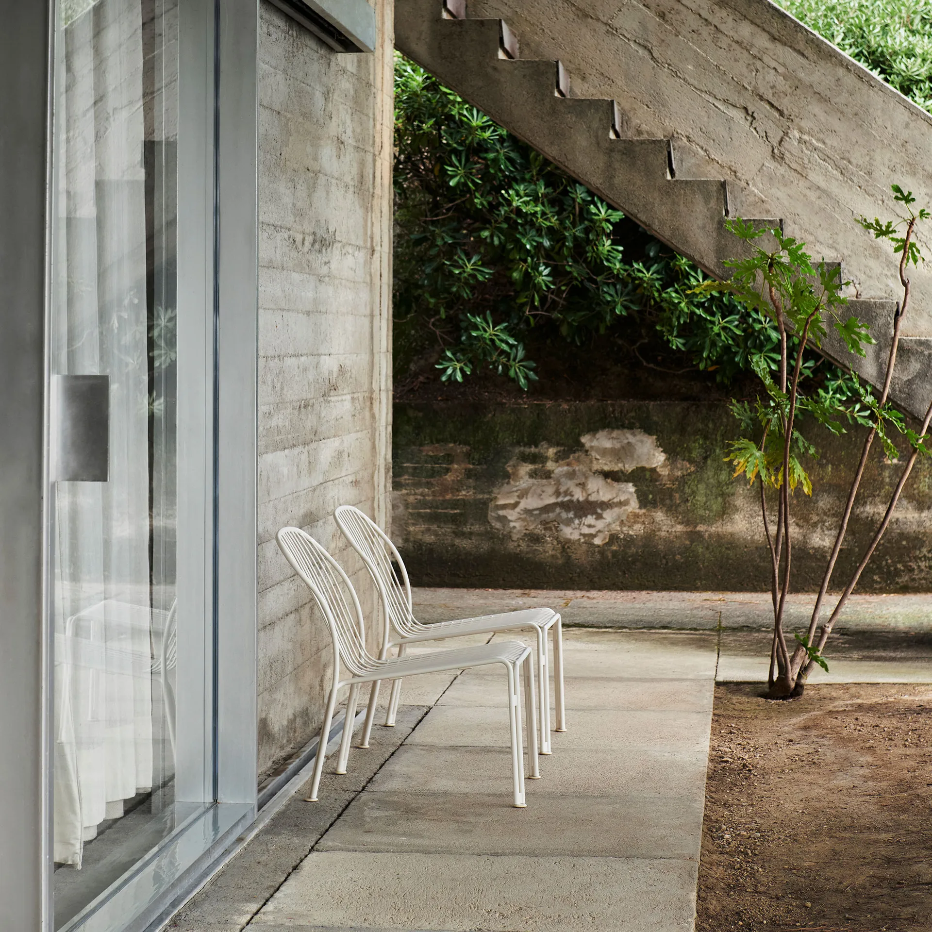 Thorvald SC101 loungestol, Ivory &Tradition