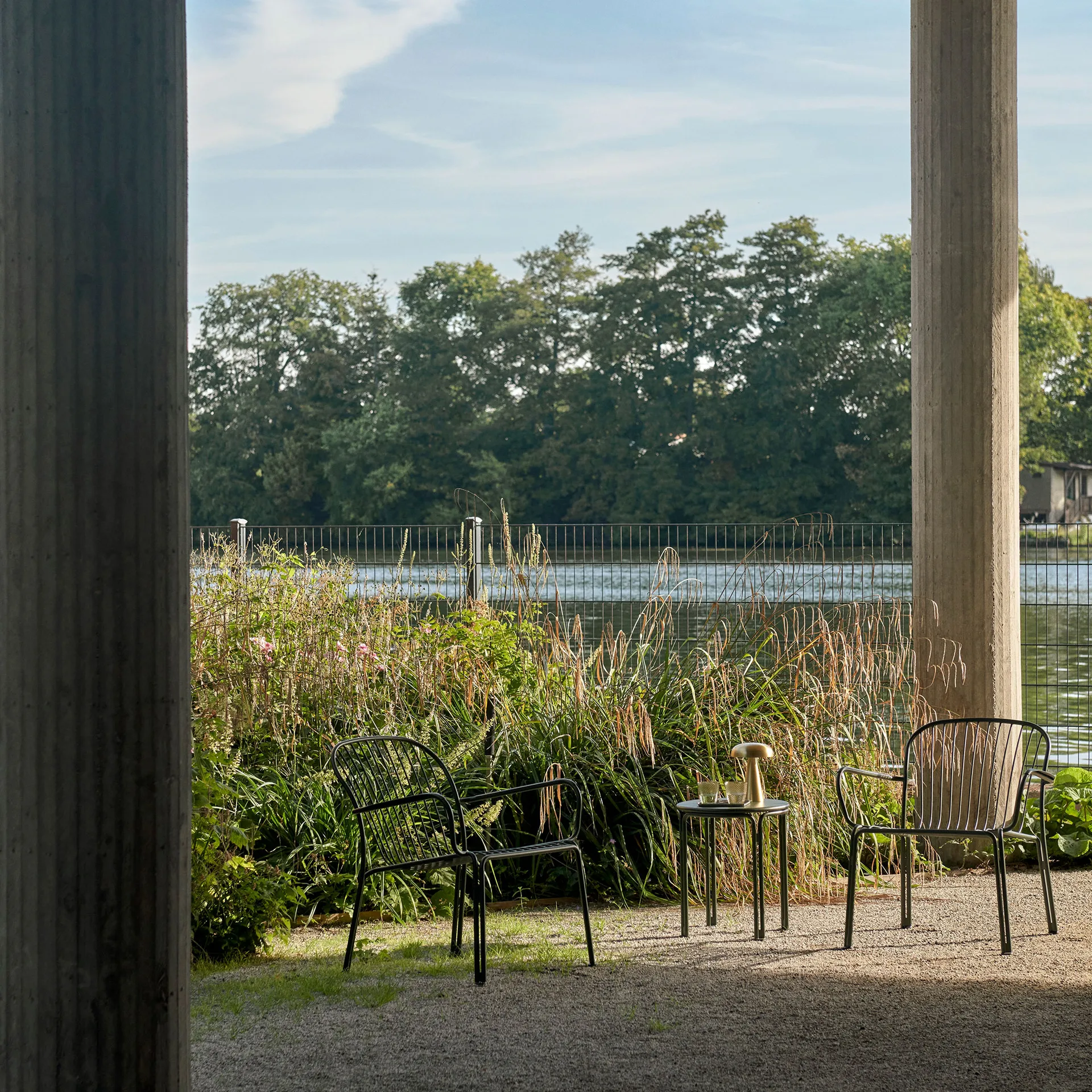 Thorvald SC102 sidebord, Bronze green &Tradition