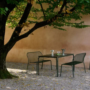 Thorvald SC111 benk - Bronze green, 129 cm - &Tradition